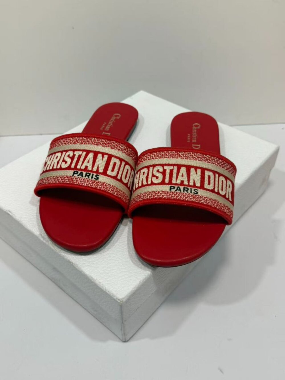 Dior Women’s Red Sandals